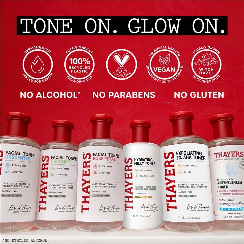 Thayers Pore Refining 2% AHA Toner 355ml