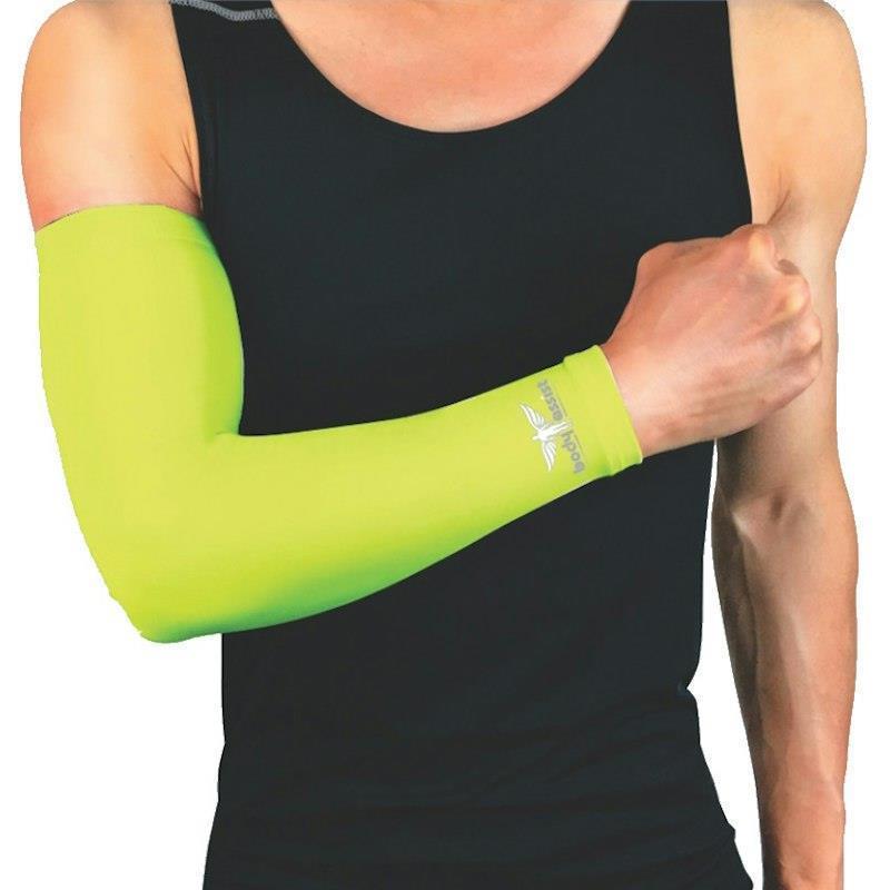 BodyAssist Compression Arm Sleeve Lime XLG (2 PACK) Bundle