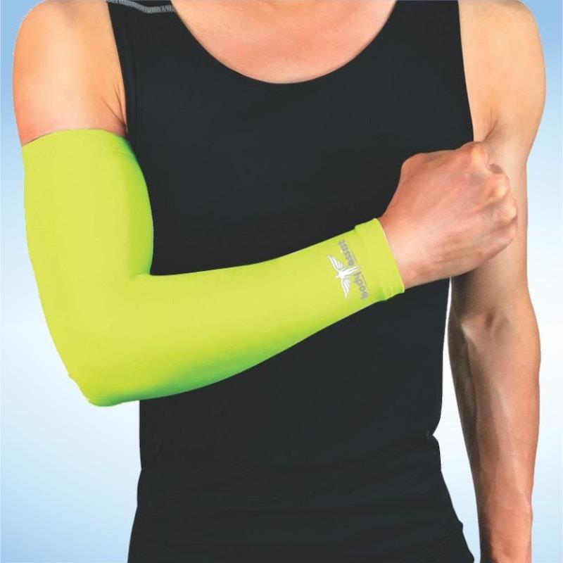 BodyAssist Compression Arm Sleeve Lime XLG (2 PACK) Bundle