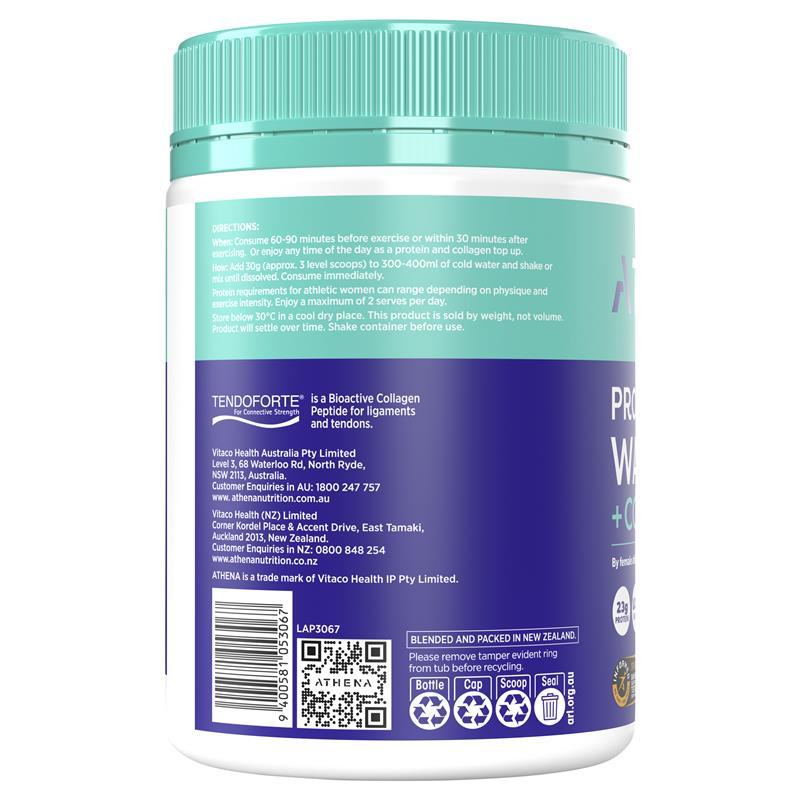 Athena Protein Water + Collagen Berry 360g