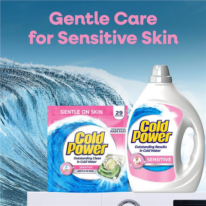 Cold Power Sensitive Pure Clean Laundry Detergent Liquid 2L
