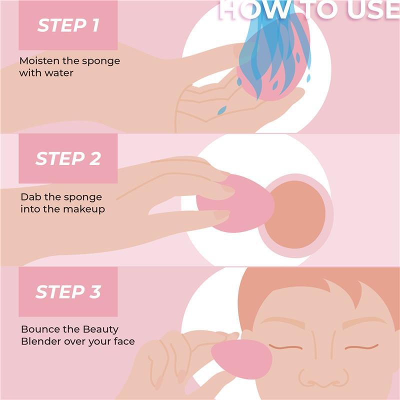MCoBeauty Dual-Density Blender Sponge