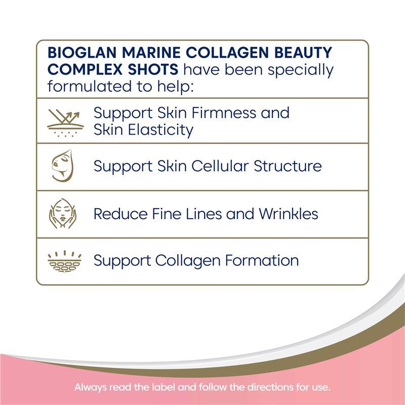 Bioglan Marine Collagen Beauty Complex 25ml x15 Shots