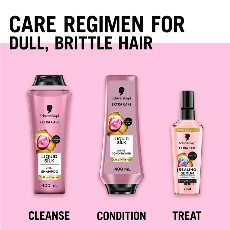 Schwarzkopf Extra Care Liquid Silk Shampoo 400ml