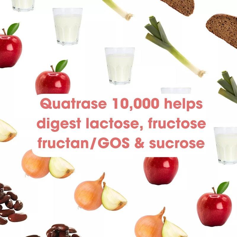 Intoleran Quatrase 10,000 36 Capsules