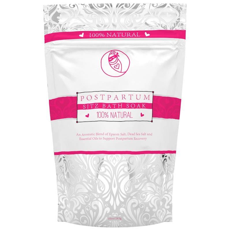 Ninja Mama Peri Care Bundle - Perineal Ice Pack, Peri Bottle, Sitz Soak and Postpartum Wipes Bundle