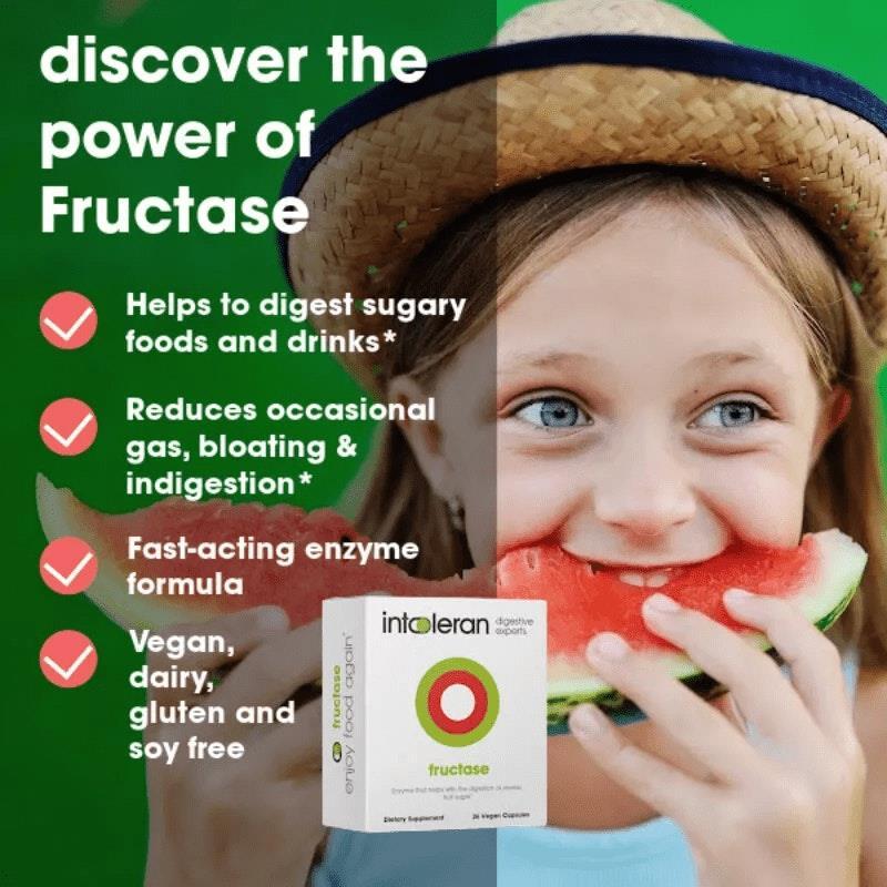 Intoleran Fructase 108 Capsules