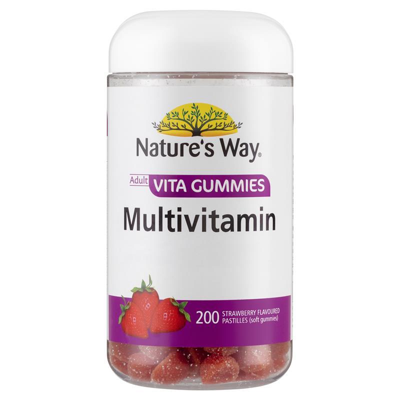 Nature's Way Adult Vita Gummies Multivitamin 200 Gummies Exclusive Size