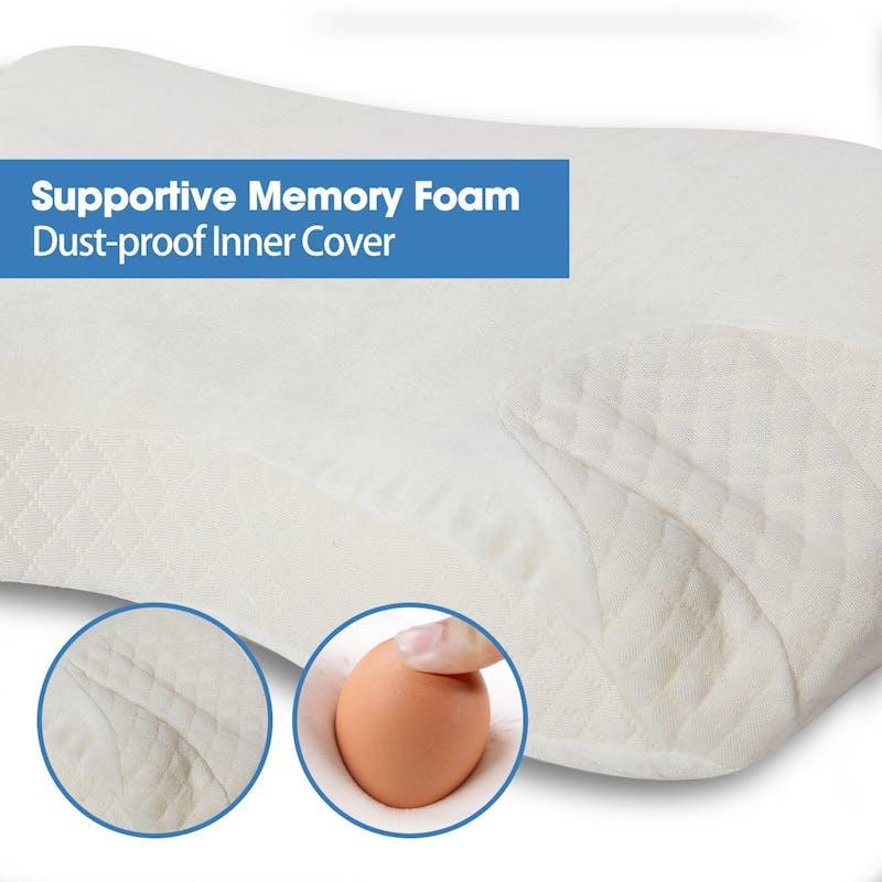 Clevinger CPAP Memory Foam Pillow for Side Sleepers with Side Cut-Outs 1pc