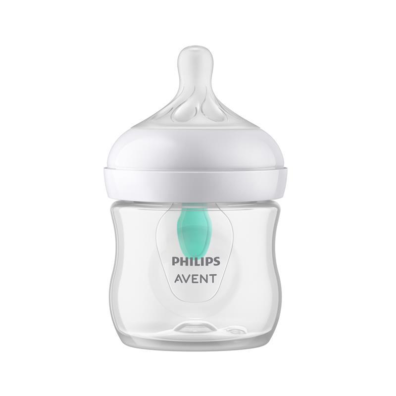 Avent Natural Response Feeding Bottles with AirFree Vent 125ml 2 Pack