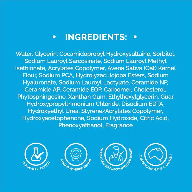 Dermal Therapy Very Dry Face Cleanser 175ml
