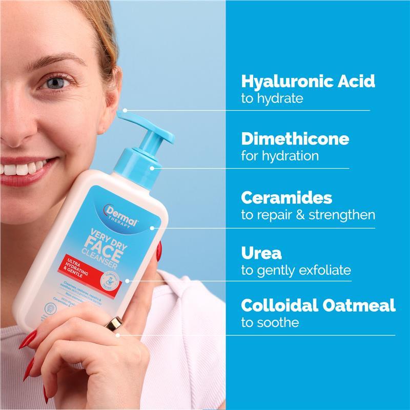 Dermal Therapy Very Dry Face Cleanser 175ml
