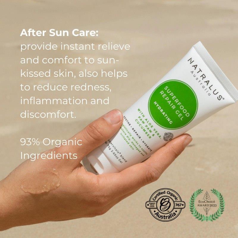 Natralus Summer Superfood Aloe Vera Repair Range Bundle