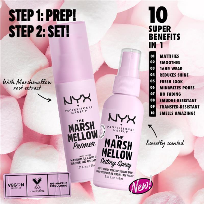 NYX Marshmellow Setting Spray 05
