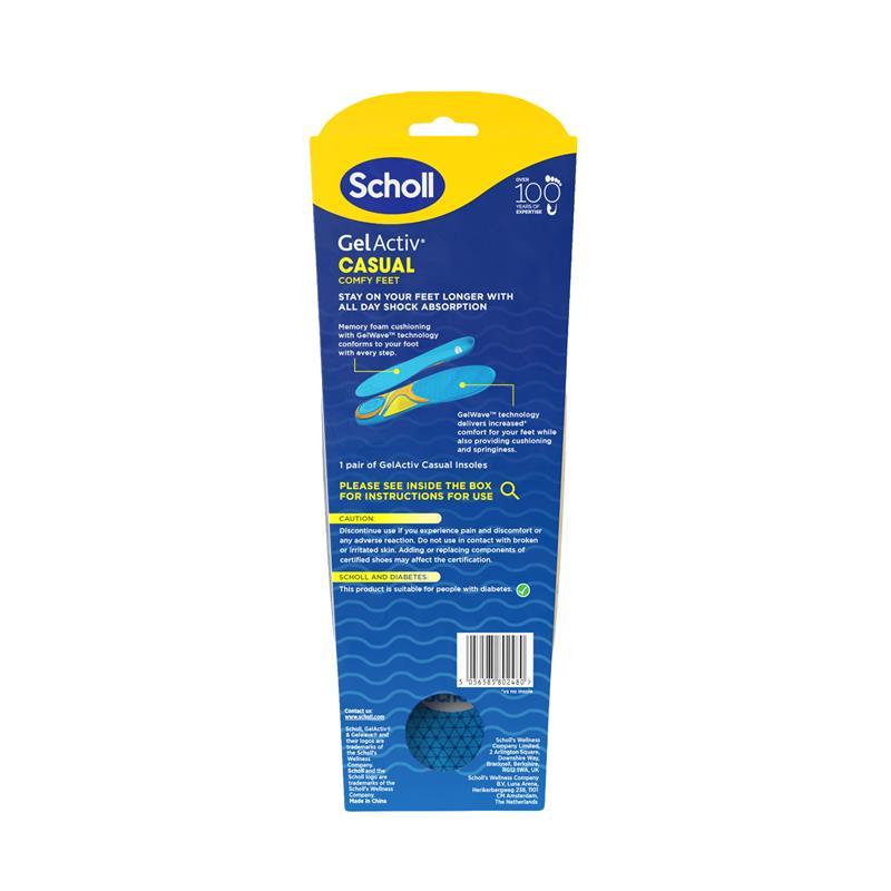 Scholl Gel Activ Insole Casual Small