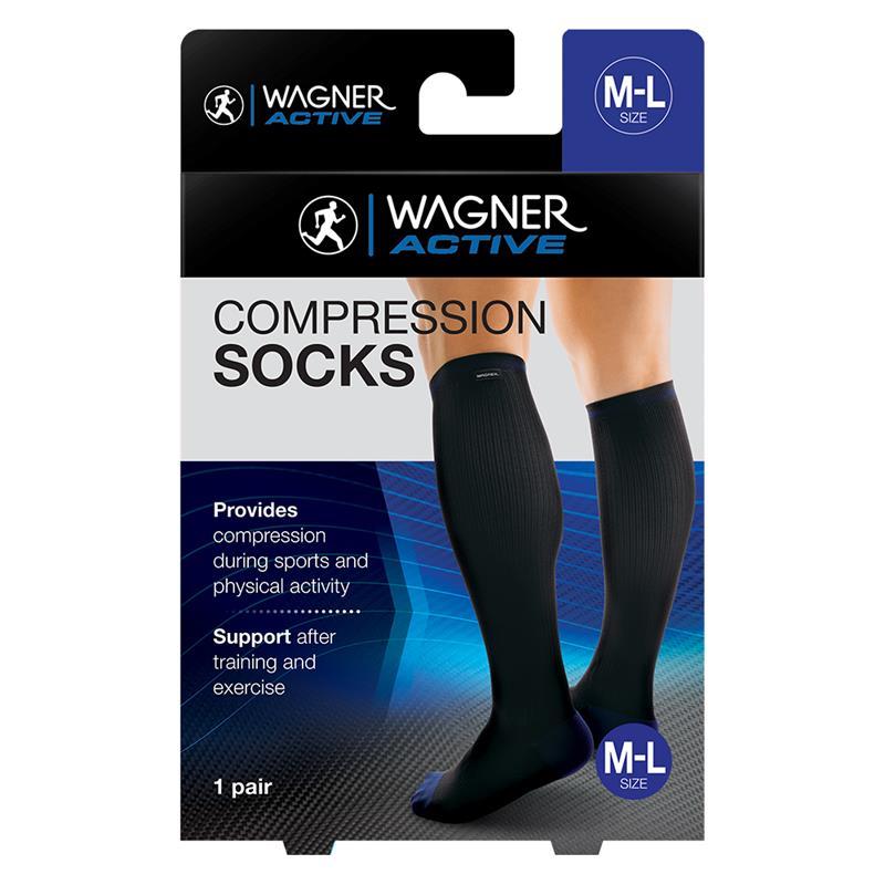 Wagner Active Compression Socks Medium/Large