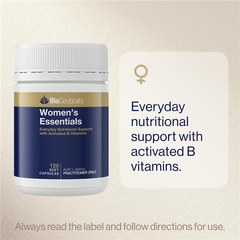 Bioceuticals Womens Essentials 120 Capsules