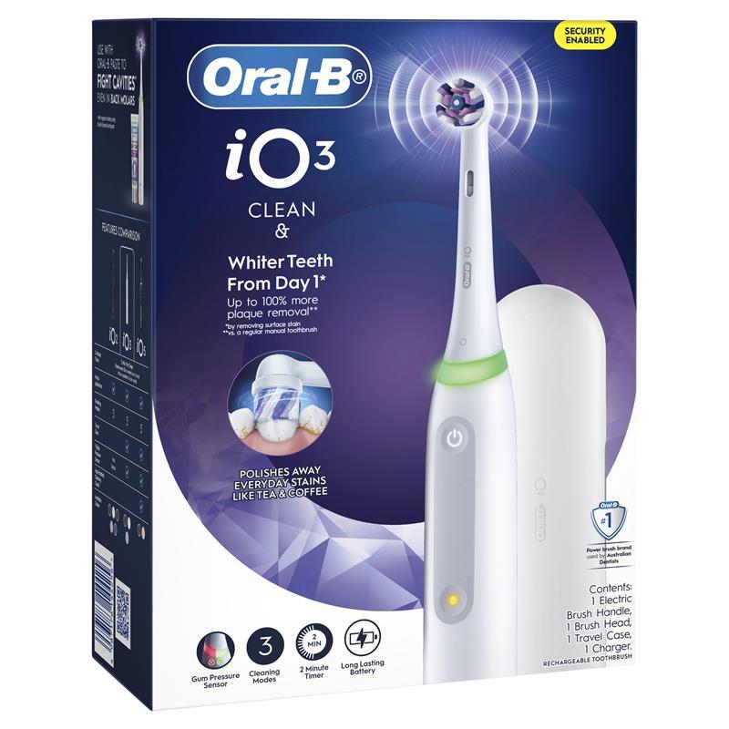 Buy Oral B Power Toothbrush iO 3 Series Clean & Whiten online at ...