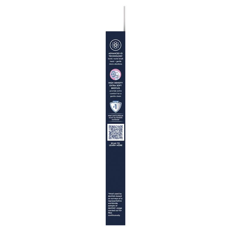 Buy Oral B Power Toothbrush iO Clean & Gum Protect Refills White 2 Pack ...