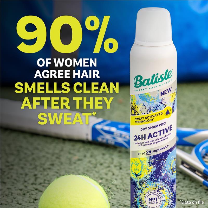 Batiste 24H Active Dry Shampoo 200ml