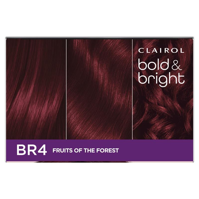 Clairol Bold & Bright Permanent Hair Colour BR4 Fruits of Forest