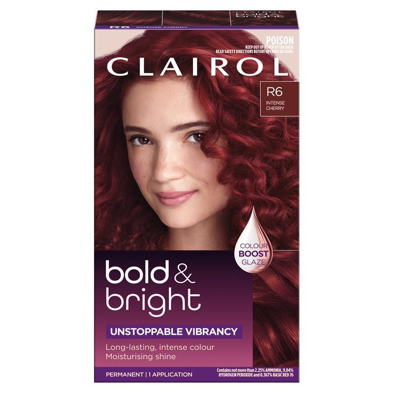 Clairol Bold N Bright Shade R6 Intense Cherry