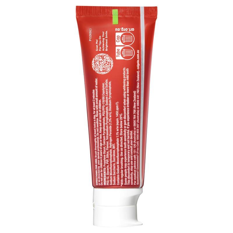 Colgate Toothpaste Optic White Stain Fighter Enamel Care 100g