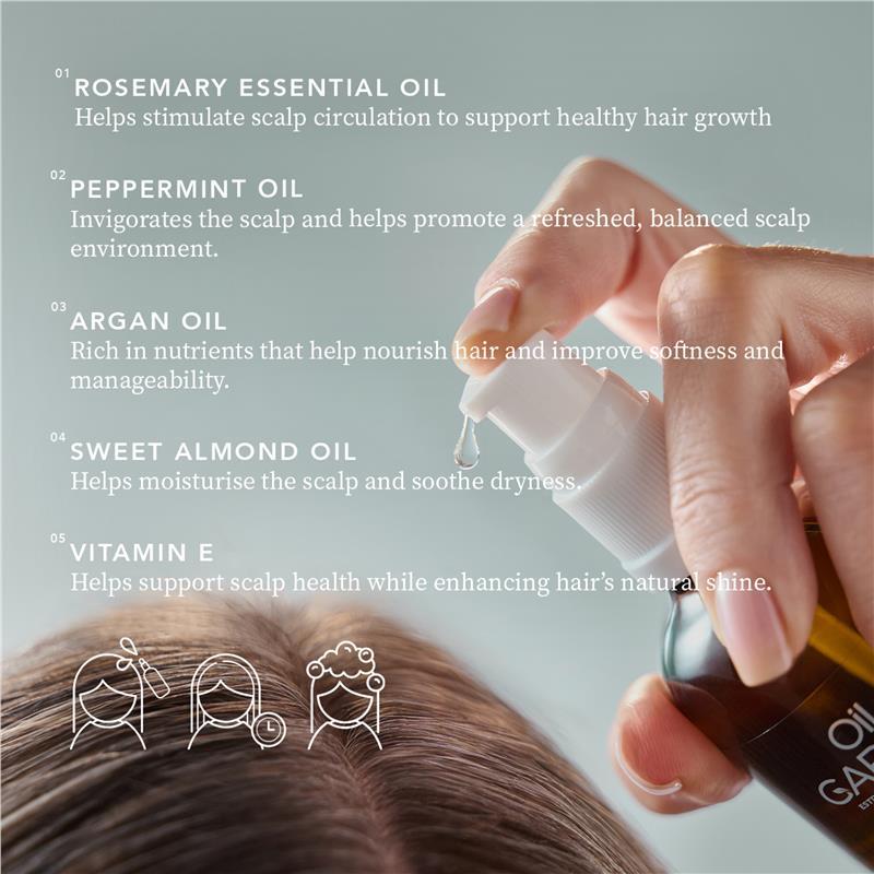 Oil Garden Rosemary Hair & Scalp Oil 100ml