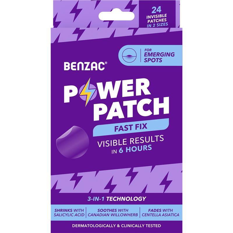 Benzac Power Patch 24 Pack
