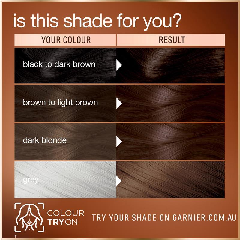 Garnier Good Hair Colour 4.0 Cacao Brown