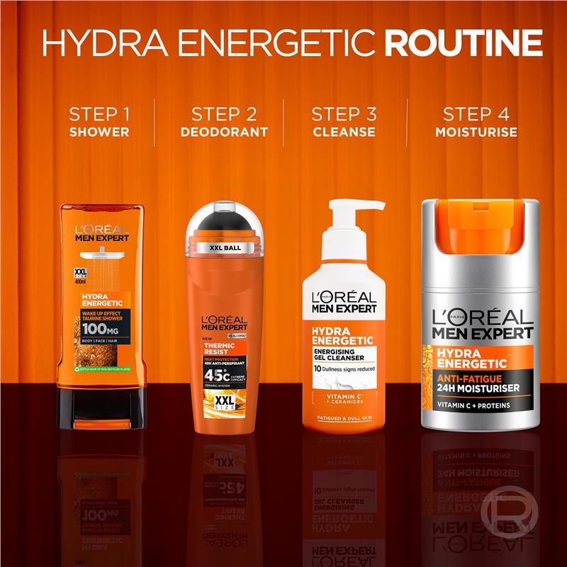 L'Oreal Paris Men Expert Hydra Energetic Shower Gel 400ml