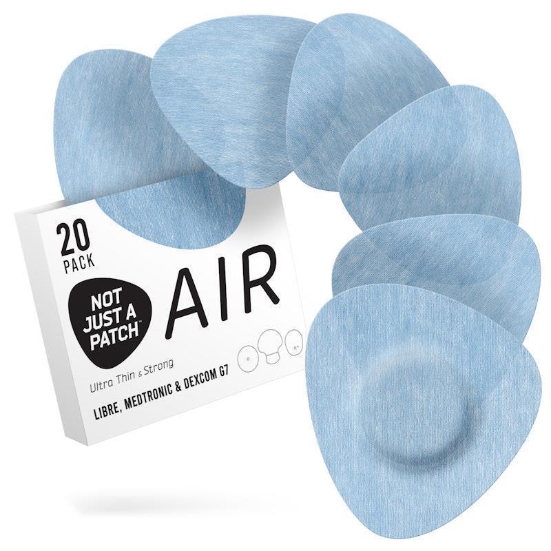 Not Just a Patch CGM AIR Patches for Freestyle Libre and Medtronic -Multicolour 20pk