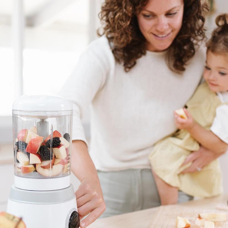 Cherub Baby Automatic Baby Food Maker Bundle - Dusty Rose & Sand Pack
