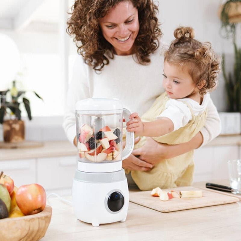 Cherub Baby Automatic Baby Food Maker Bundle - Dusty Rose & Sand Pack