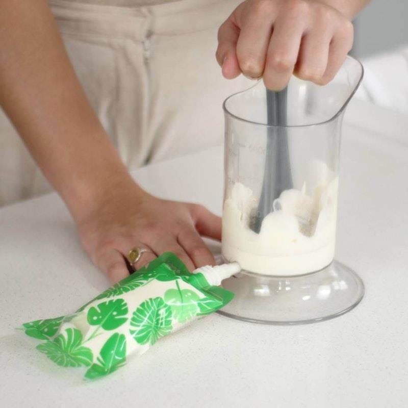 Cherub Baby Automatic Baby Food Maker Bundle - Dusty Rose & Sand Pack