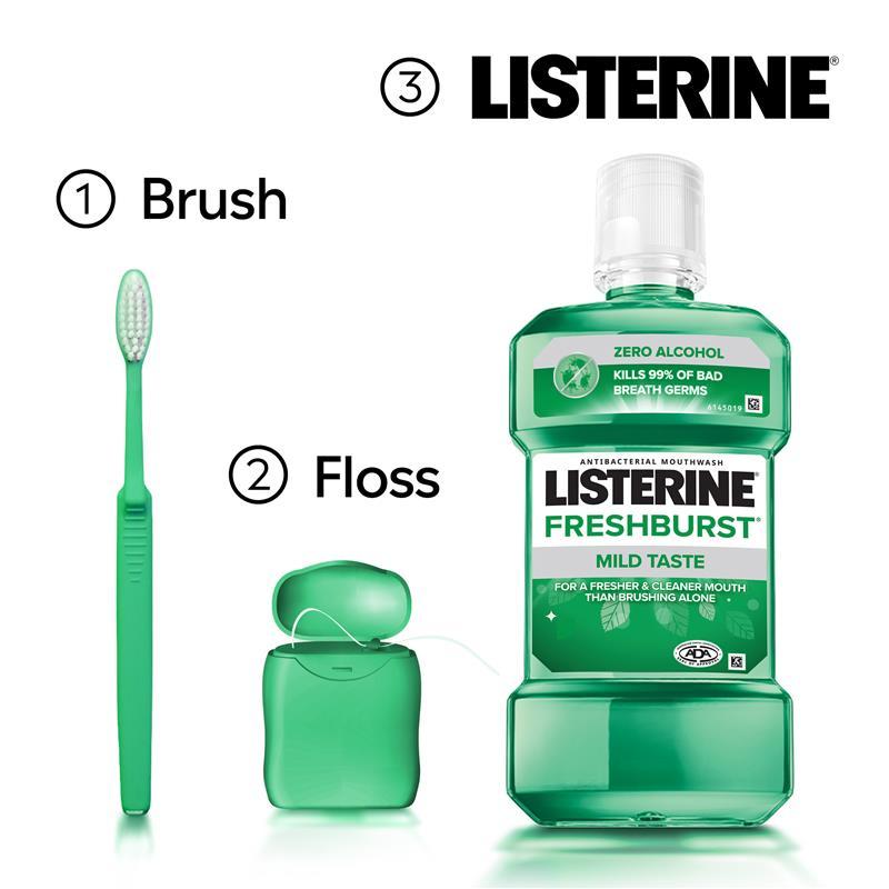 Listerine Mouthwash Freshburst Zero 100ml