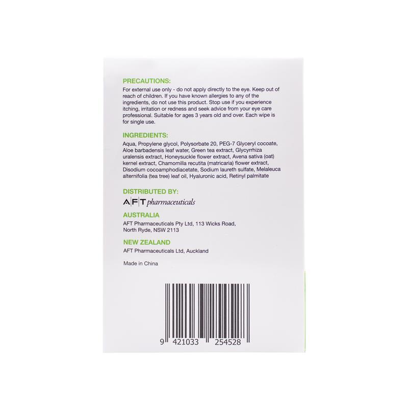 Opti-Soothe Preservative Free Eyelid Wipes 30 Wipes