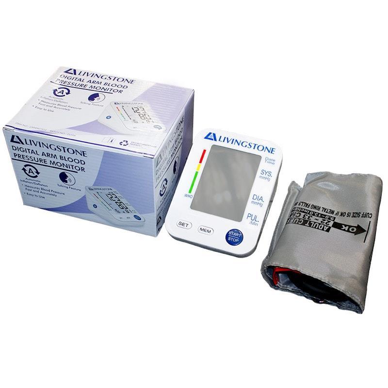 Livingstone Digital Blood Pressure Monitor with Talking Feature 1set
