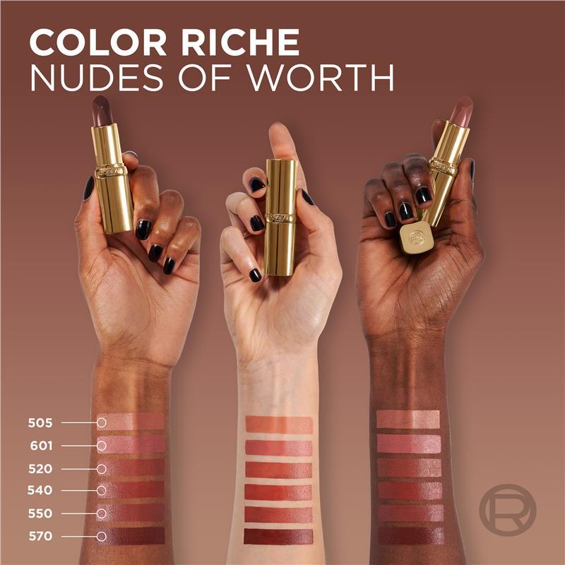 L'Oreal Paris Color Riche Classic Satin Lipstick 601 Worth It