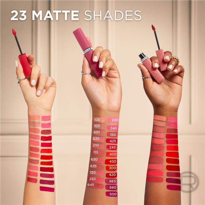 L'Oreal Paris Infallible Matte Resistance Liquid Lipstick 601 Worth It
