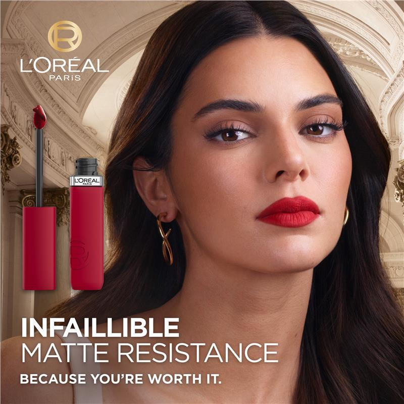 L'Oreal Paris Infallible Matte Resistance Liquid Lipstick 601 Worth It
