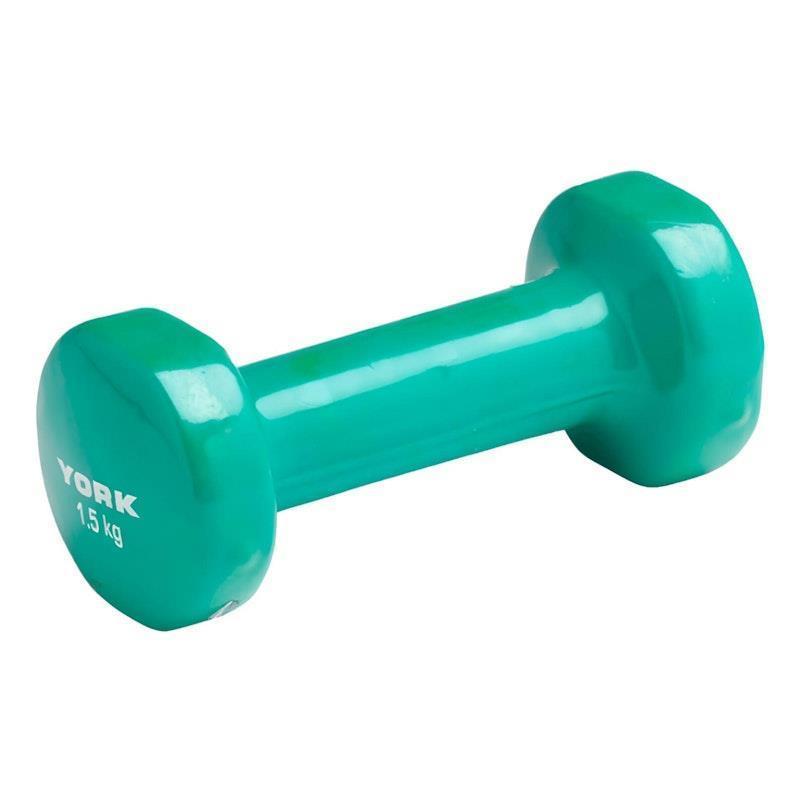 York 1.5kg PVC Dumbbell Single 1pc