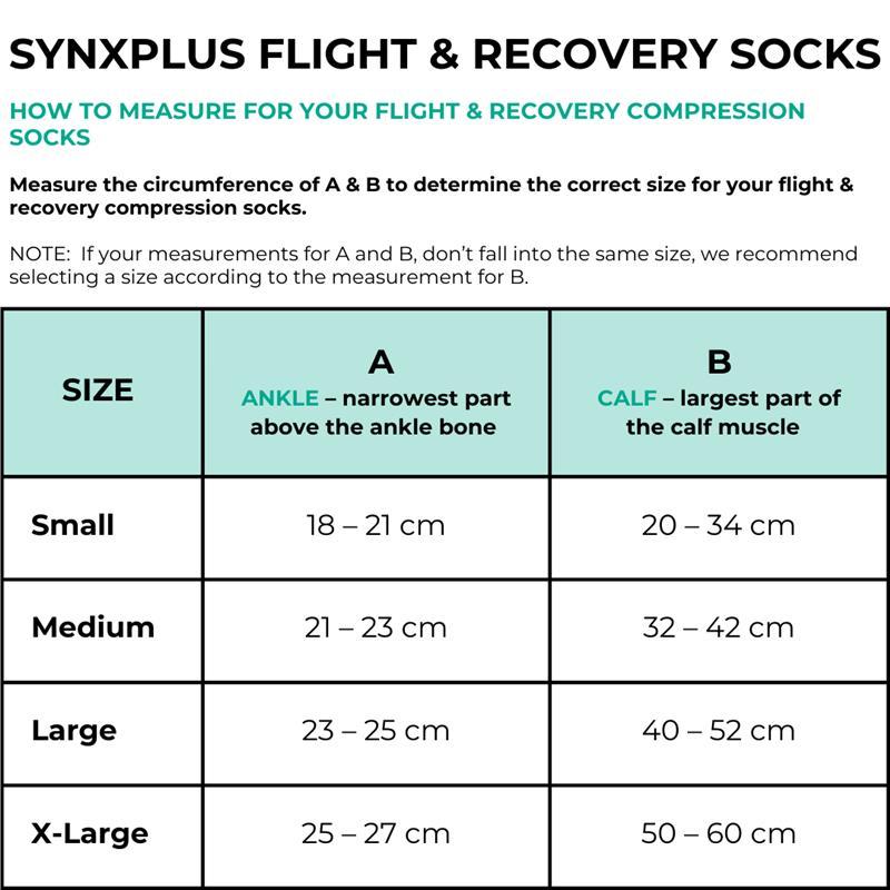 Synxplus Flight & Recovery Socks Beige Large