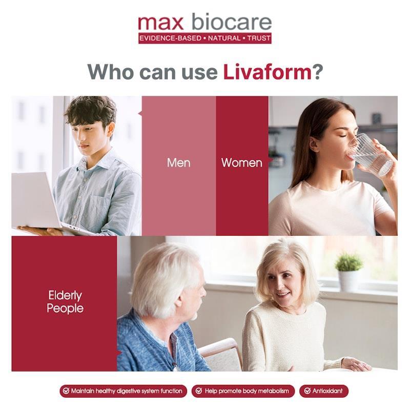 Max Biocare Livaform® 60Tablets