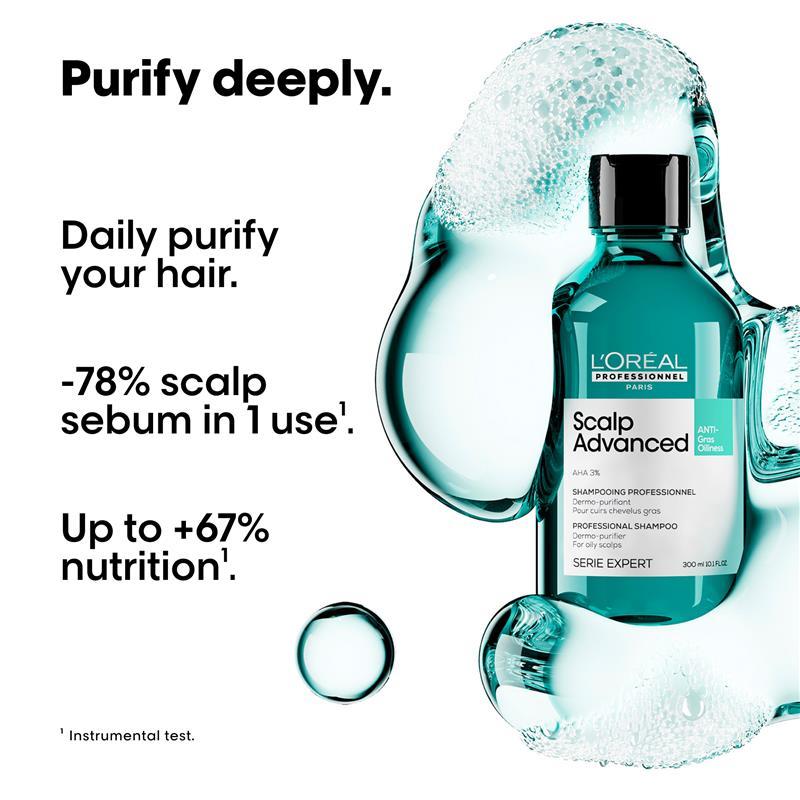 L'Oreal Professionnel Serie Expert Scalp Advanced Anti Oily Shampoo 300ml