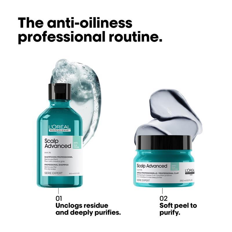 L'Oreal Professionnel Serie Expert Scalp Advanced Anti Oil Mask 250ml