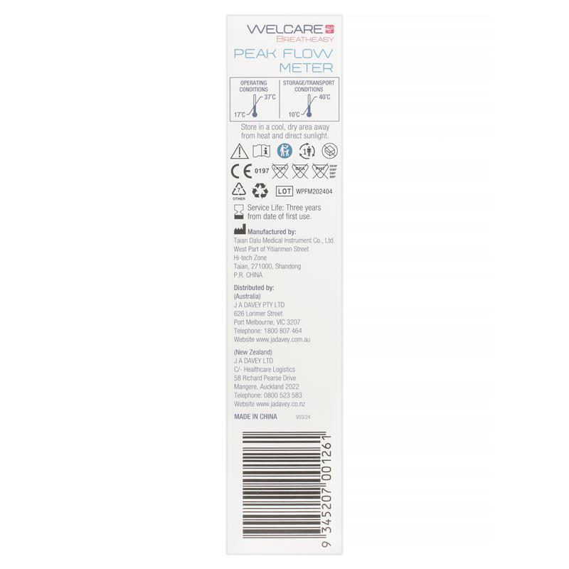 Welcare Peak Flow Meter