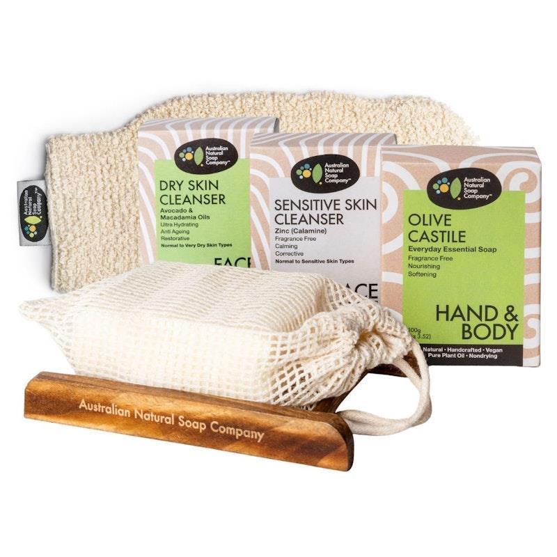 Australian Natural Soap Company Sensitive Skin Bundle Pack