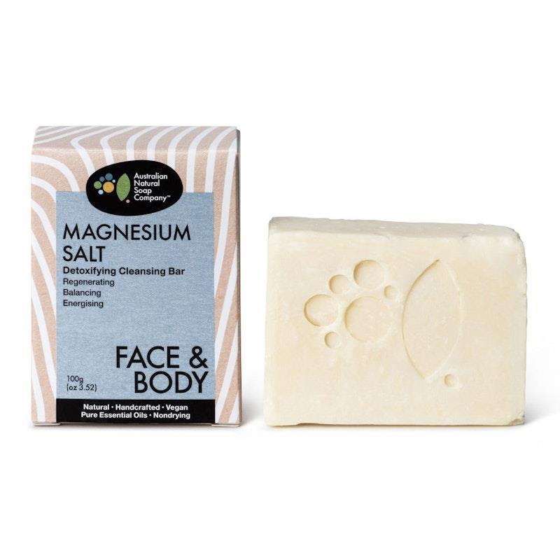 Australian Natural Soap Company Magnesium Salt Detoxifying Cleanse 3Pack