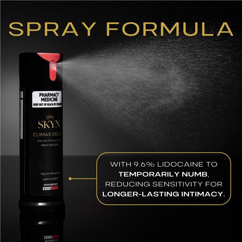 SKYN Climax Delay™ Spray 10g (Not To Be Sold In NSW and ACT)